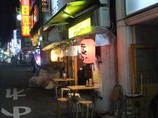 一坪ラーメン店景