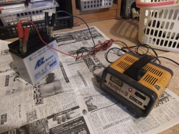 バッテリー充電改