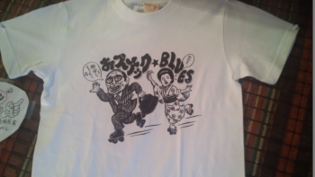 おスナック★ＢＬＬＵＥＳ・Ｔシャツ